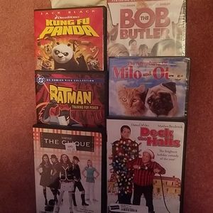 6 children's movie cd"s